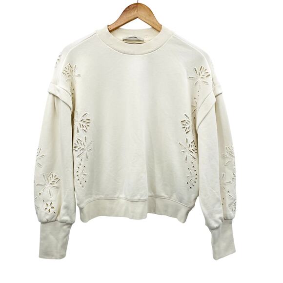 Scotch & Soda Eyelet Crewneck Sweatshirt - Picture 4 of 6